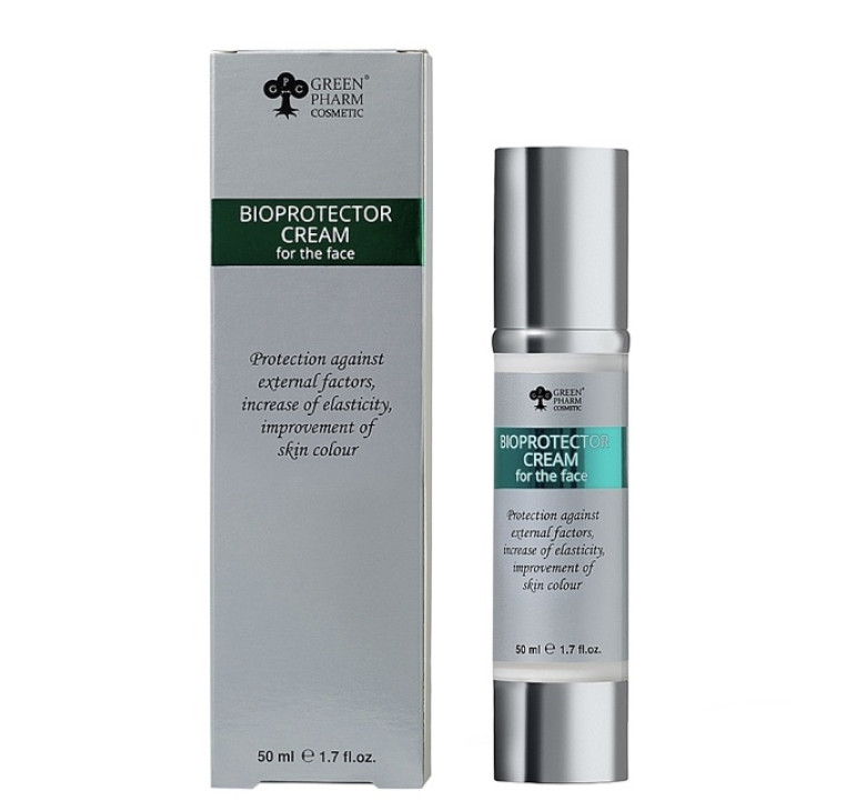 Крем для обличчя Біопротектор SPF 25 Green Pharm Cosmetic 50мл