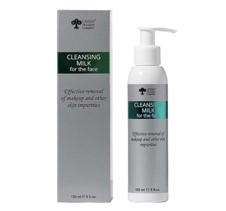 Молочко для очищення рН 5,5 Green Pharm Cosmetic 150мл