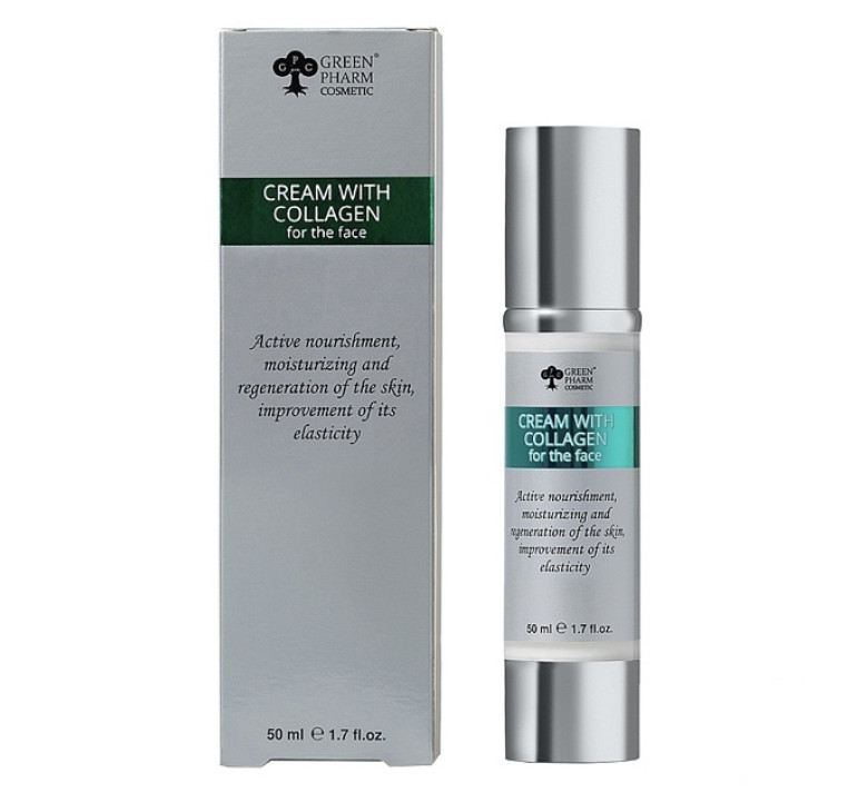 Крем з колагеном рН 5,5 Green Pharm Cosmetic 50мл