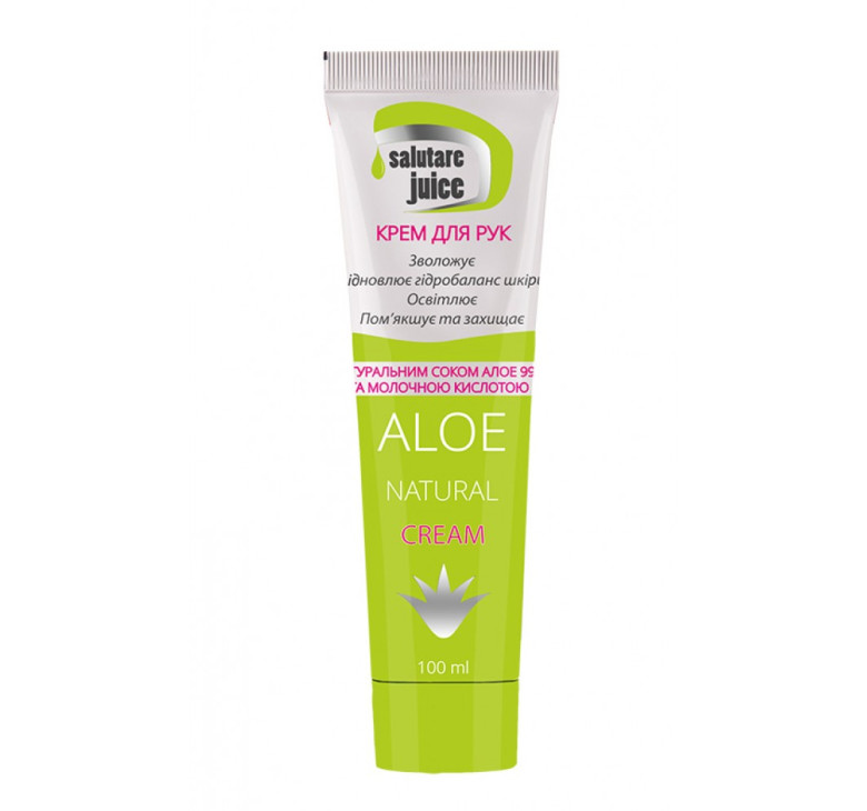 Косметичний крем для рук Salutare juice Aloe Green Pharm Cosmetic 100мл