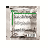 Маска детокс охолоджуюча 3 в 1 Green Pharm Cosmetic Face Mask 10мл