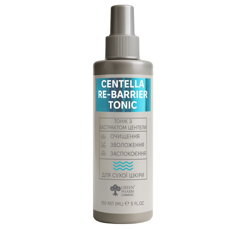 Тоник для сухой кожи Green Pharm Cosmetic Centella Re-Barrier Tonic, 150 мл