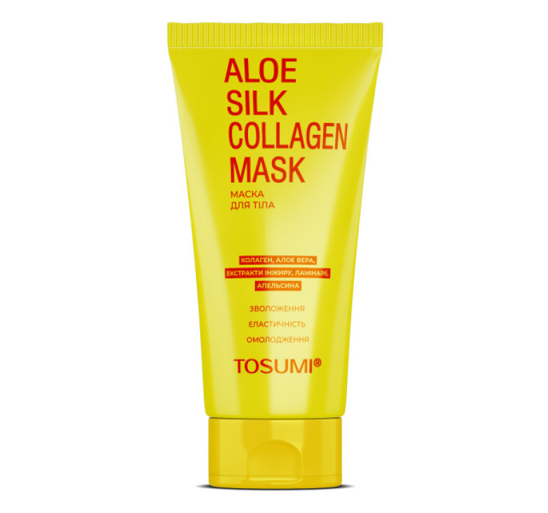 Маска колагенова для тіла AloeSilk Collagen Mask TOSUMI, 250 мл