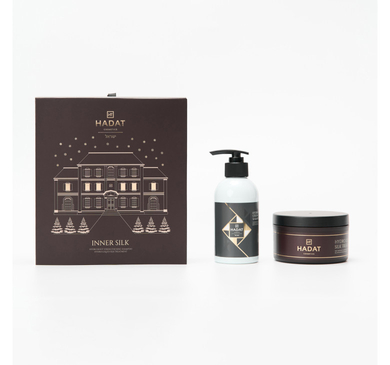 Набор для волос Hadat Inner Silk шампунь для роста 250мл + маска-шелк 250мл
