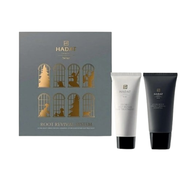 Набор для волос Hadat Root Revival System шампунь для укрепления корней 70 мл + глубокое восстановление 70 мл