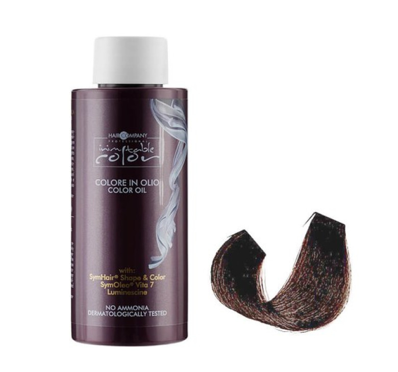 Масло для окрашивания без аммиака Hair Company Inimitable Color Oil 5 светлый каштан 100мл
