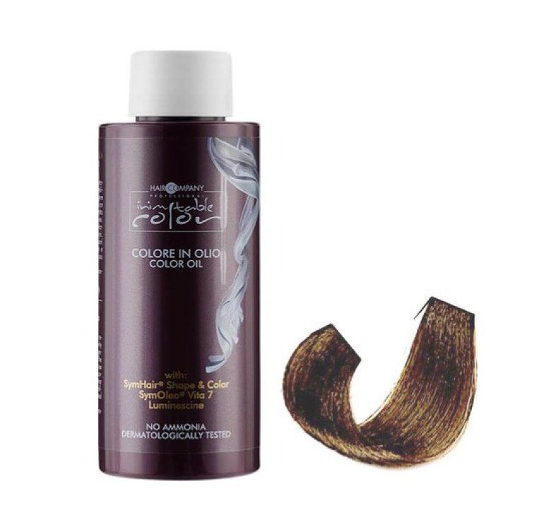 Масло для окрашивания без аммиака Hair Company Inimitable Color Oil 7.3 золотистый средний блондин 100мл
