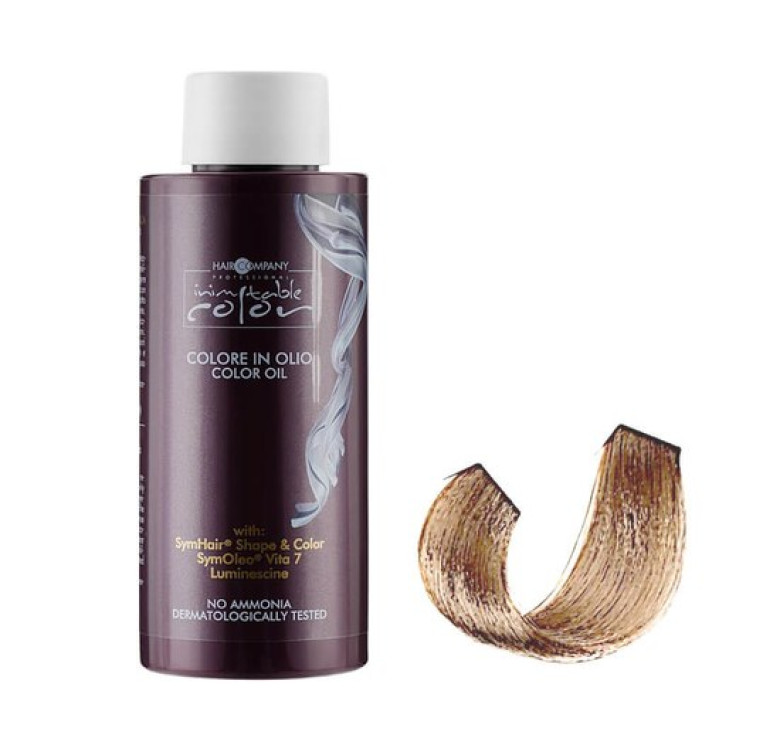 Масло для окрашивания без аммиака Hair Company Inimitable Color Oil 9.32 розовое золото очень светлый блондин 100мл