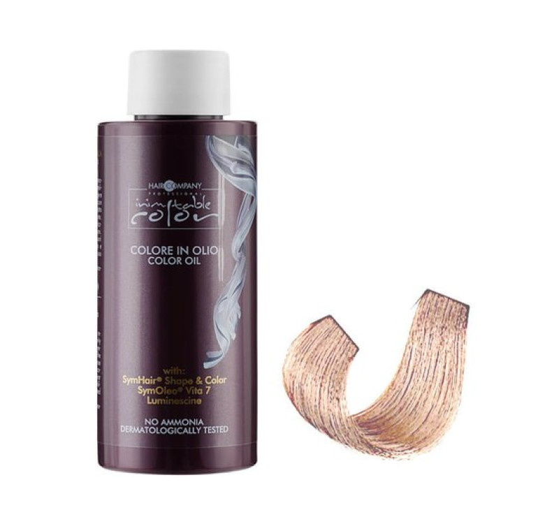 Олія для фарбування без аміаку Hair Company Inimitable Color Oil 10.23 бурштинова платина 100мл