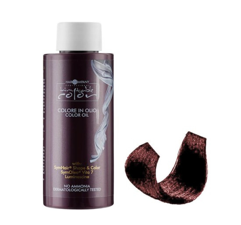 Олія для фарбування без аміаку Hair Company Inimitable Color Oil 4.46 середній каштан бронза 100мл