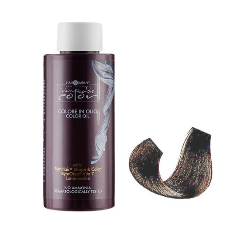 Олія для фарбування без аміаку Hair Company Inimitable Color Oil 6.11 інтенсивний попелятий темно-русявий 100мл