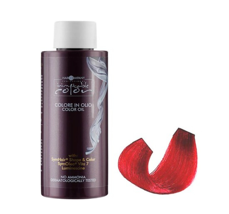 Олія для фарбування без аміаку Hair Company Inimitable Color Oil Рубін 100мл