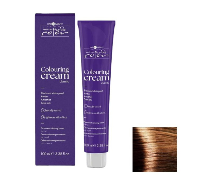 Стійка перманентна крем-фарба Hair Company Inimitable Color 8.33 світлий інтенсивний золотистий блондин 100мл