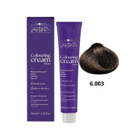 Стійка перманентна крем-фарба Hair Company Inimitable Color 6.003 темний карамельний блондин 100мл
