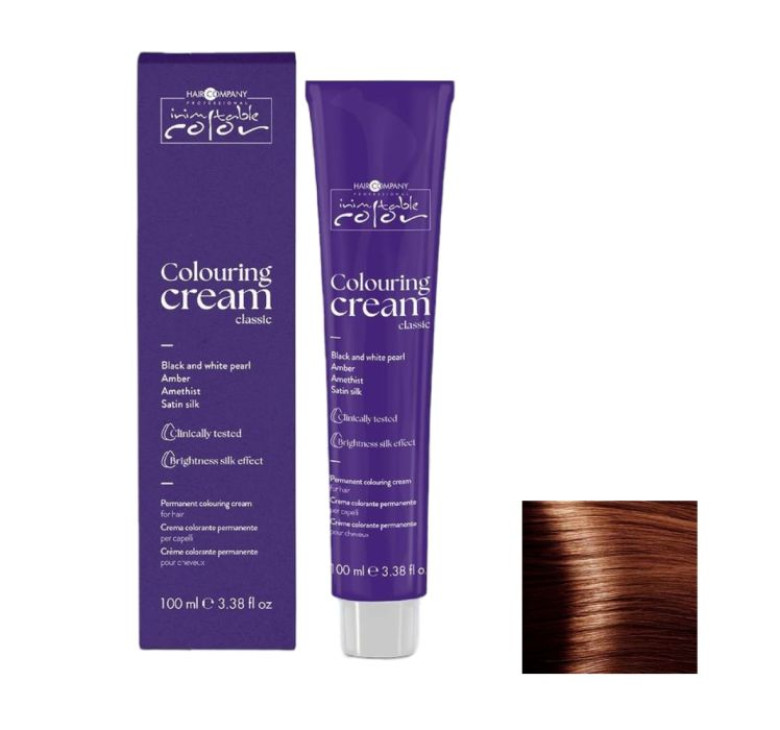 Стійка перманентна крем-фарба Hair Company Inimitable Color 7C джандуя 100мл