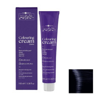 Стійка перманентна крем-фарба Hair Company Inimitable Color 1.10 синьо-чорний 100мл