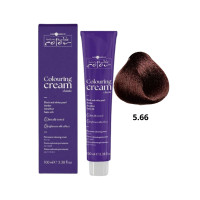 Стійка перманентна крем-фарба Hair Company Inimitable Color 5.66 світло-каштановий інтенсивний червоний 100мл