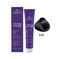 Стійка перманентна крем-фарба Hair Company Inimitable Color 4.22 інтенсивно сяючий каштан 100мл