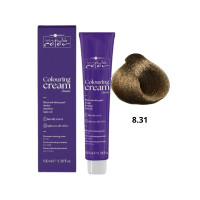 Стійка перманентна крем-фарба Hair Company Inimitable Color 8.31 світло-русявий глазурований каштан 100мл