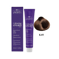 Стойкая перманентная крем-краска Hair Company Inimitable Color 6.41 темный блондин медный матовый 100мл