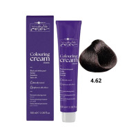 Стойкая перманентная крем-краска Hair Company Inimitable Color 4.62 красный каштан пурпурный 100мл