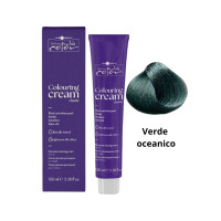 Стійка перманентна крем-фарба Hair Company Inimitable Color PASTEL Зелений океанічний 100мл
