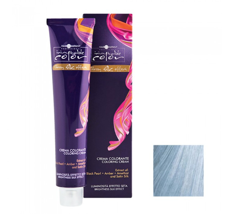 Стійка перманентна крем-фарба Hair Company Inimitable Color PASTEL Блакитне небо 100мл