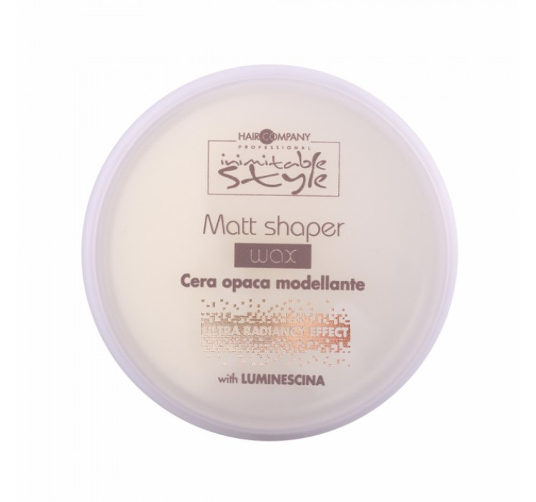 Моделюючий віск для волосся з матуючим ефектом Hair Company Inimitable Style Matt Shaper Wax 100мл