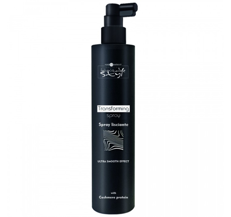 Разглаживающий спрей с эффектом кашемира Hair Company Inimitable Style Transforming Spray 300мл