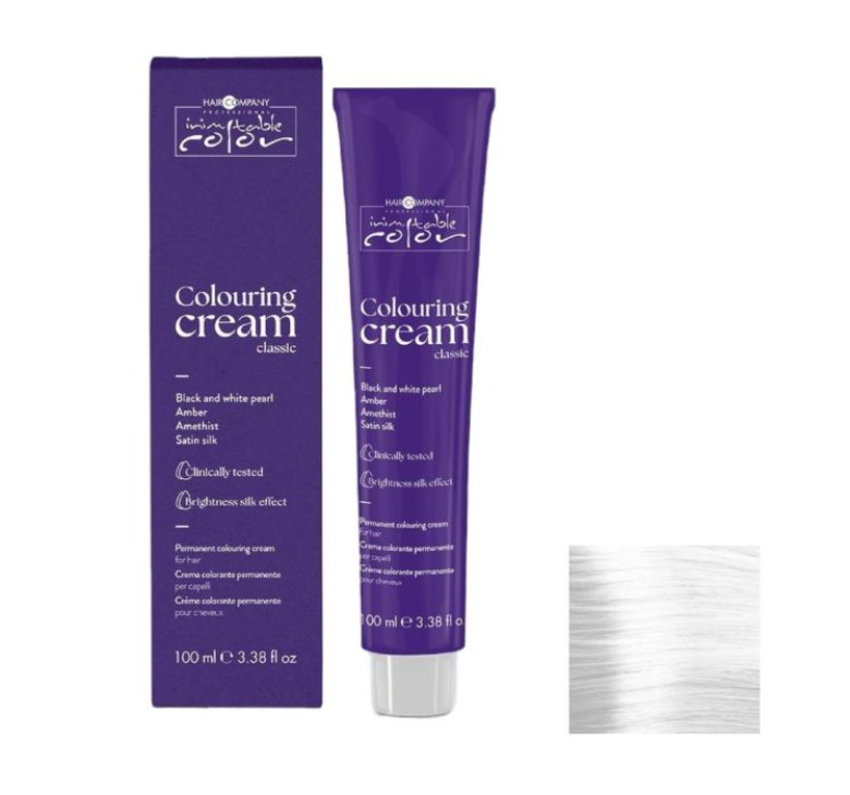 Стійка перманентна крем-фарба Hair Company Inimitable Color Blonde анти-жовтий 100мл