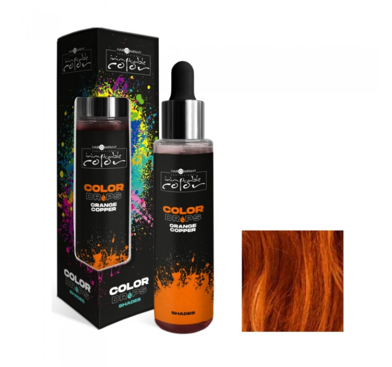 Концентровані пігменти-краплі для фарбування Hair Company Inimitable Color Drops Shades мідь 50мл