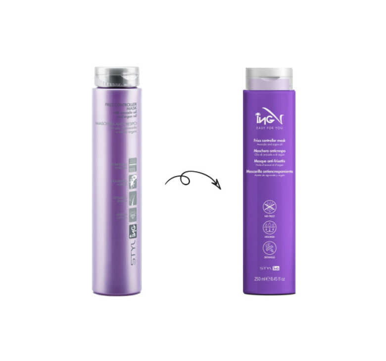 Розгладжуюча маска ING Styling Frizz Controller Mask 250мл
