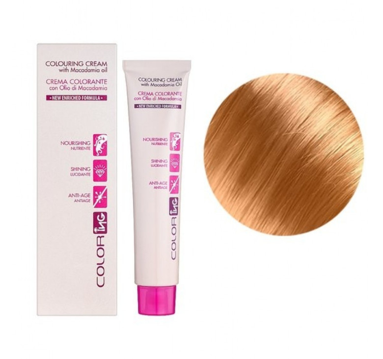 Стойкая перманентная крем-краска с маслом макадамии ING Coloring Cream With Macadamia Oil 10.003 платиновый блондин байя 60мл