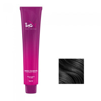 Стійка перманентна крем-фарба з фруктовими кислотами ING Coloring Cream With Fruit Acids 1 чорний 100мл