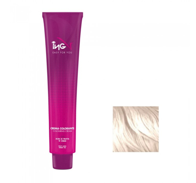 Стойкая перманентная крем-краска с фруктовыми кислотами ING Coloring Cream With Fruit Acids 10.32 платиновый блондин бежевый 100мл