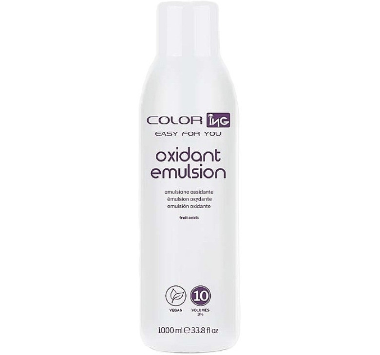 Окислювальна емульсія з фруктовими кислотами ING Coloring Emulsione Oxidante 3% 10Vol 1000мл