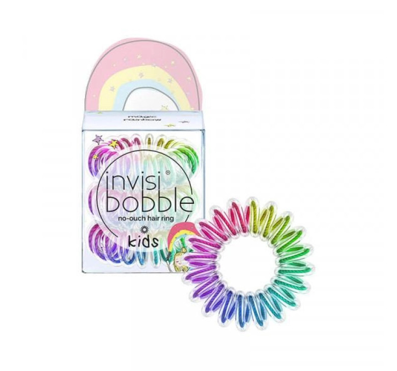 Резинка-браслет для волос Invisibobble Kids Magic Rainbow радужный 1шт