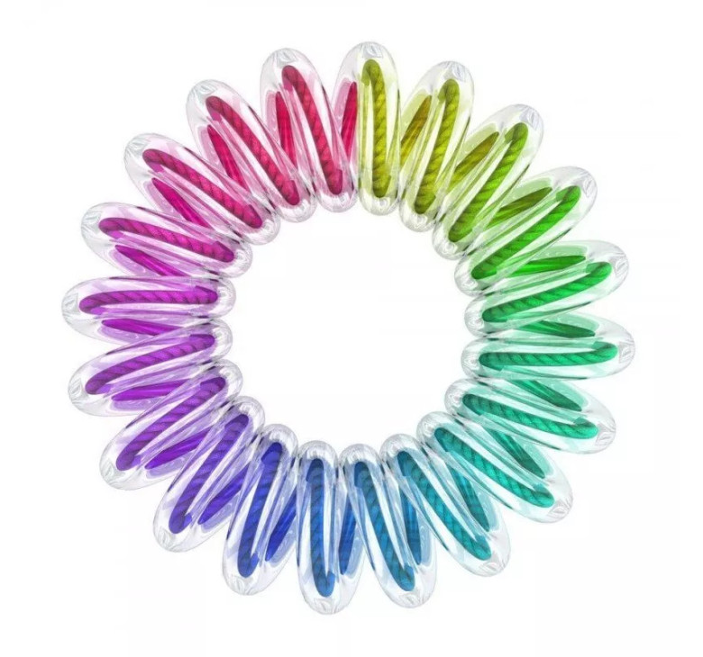 Резинка-браслет для волос Invisibobble Kids Magic Rainbow радужный 1шт