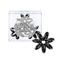 Резинка-браслет для волосся Invisibobble Nano True Black чорний 1шт