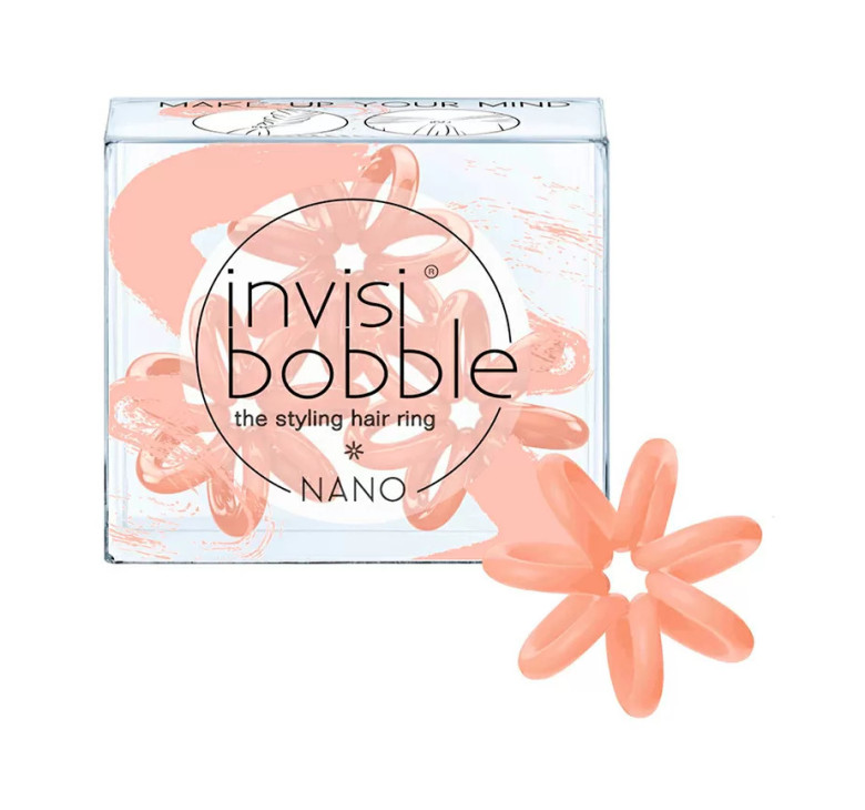 Резинка-браслет для волосся Invisibobble Nano Make-up Your Mind нюдовий 1шт