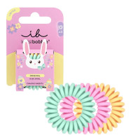 Резинка-браслет для волосся Invisibobble Original Easter Chasing Rabbits м'ятний, рожевий, жовтий 1шт