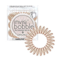 Резинка-браслет для волосся Invisibobble Original Of bronze and beads мерехтливий золотий 1шт