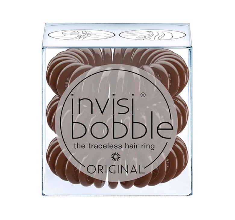 Резинка-браслет для волос Invisibobble Original Pretzel Brown коричневый 1шт