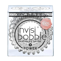 Резинка-браслет для волос Invisibobble Power Crystal Clear экстра-сильной фиксации прозрачный 1шт