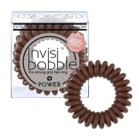 Резинка-браслет для волосся Invisibobble Power Pretzel Brown екстра-сильної фіксації коричневий 1шт