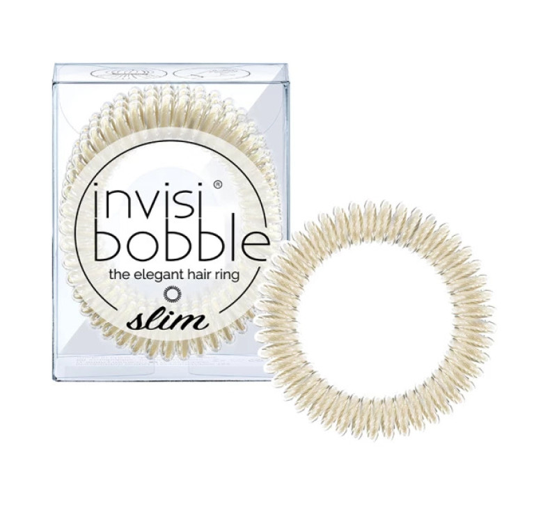 Резинка-браслет для волос Invisibobble Slim Stay Gold золотой 1шт