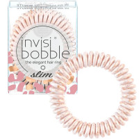 Резинка-браслет для волосся Invisibobble Slim Urban Safari In An Elephant Minute ніжно рожевий-золото 1шт