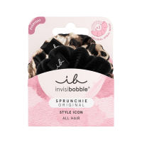 Резинка-браслет для волосся Invisibobble Sprunchie The Iconic Beauties леопардовий/чорний набір 2шт