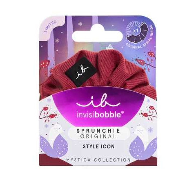 Резинка-браслет для волос Invisibobble Sprunchie  Mystica Make it Rein красный 1шт