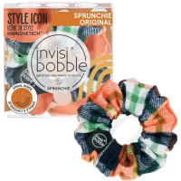 Резинка-браслет для волосся Invisibobble Sprunchie Fall in Love Channel the Flannel 1шт